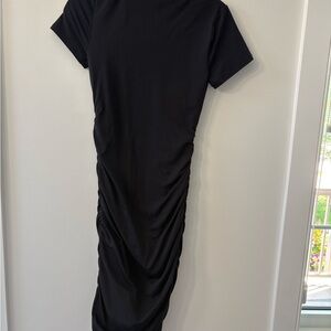 Babaton medium black bodycon dress